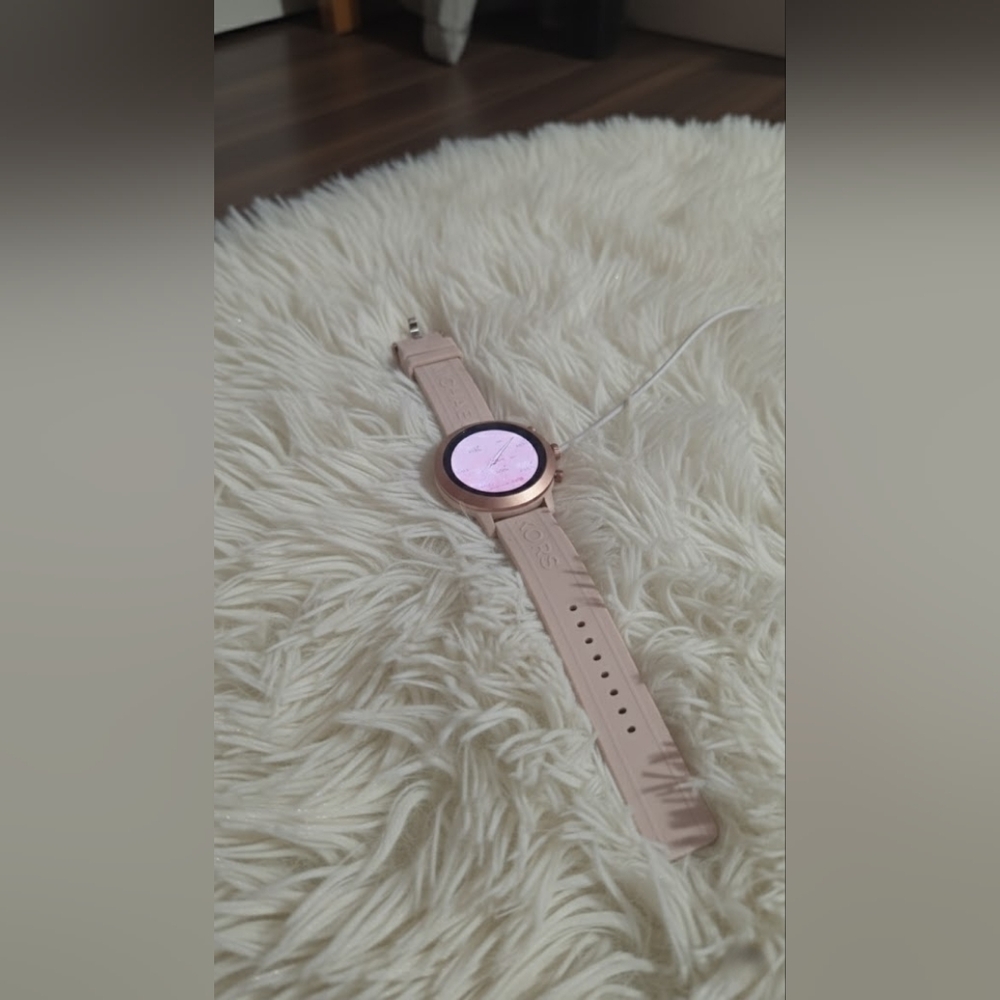 Michael Kors Rose Gold and Pink Smartwatch